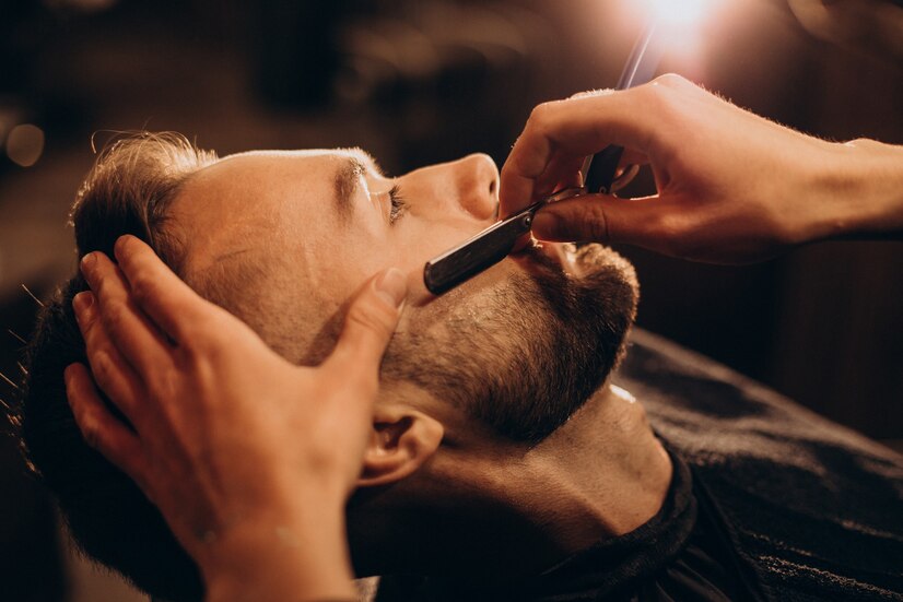 facial hair removal shaving