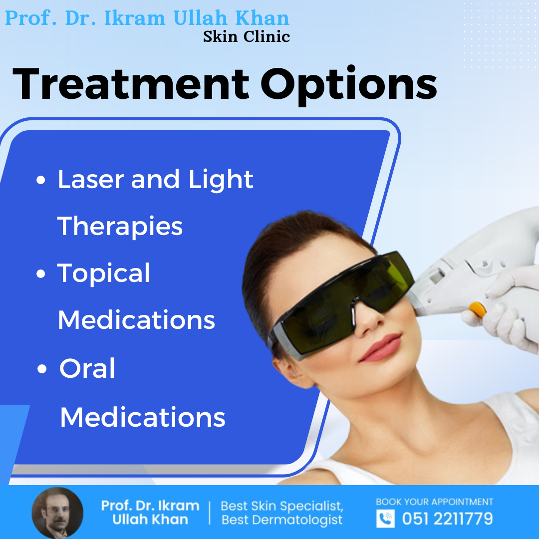 Treatment options by Best Dermatologist