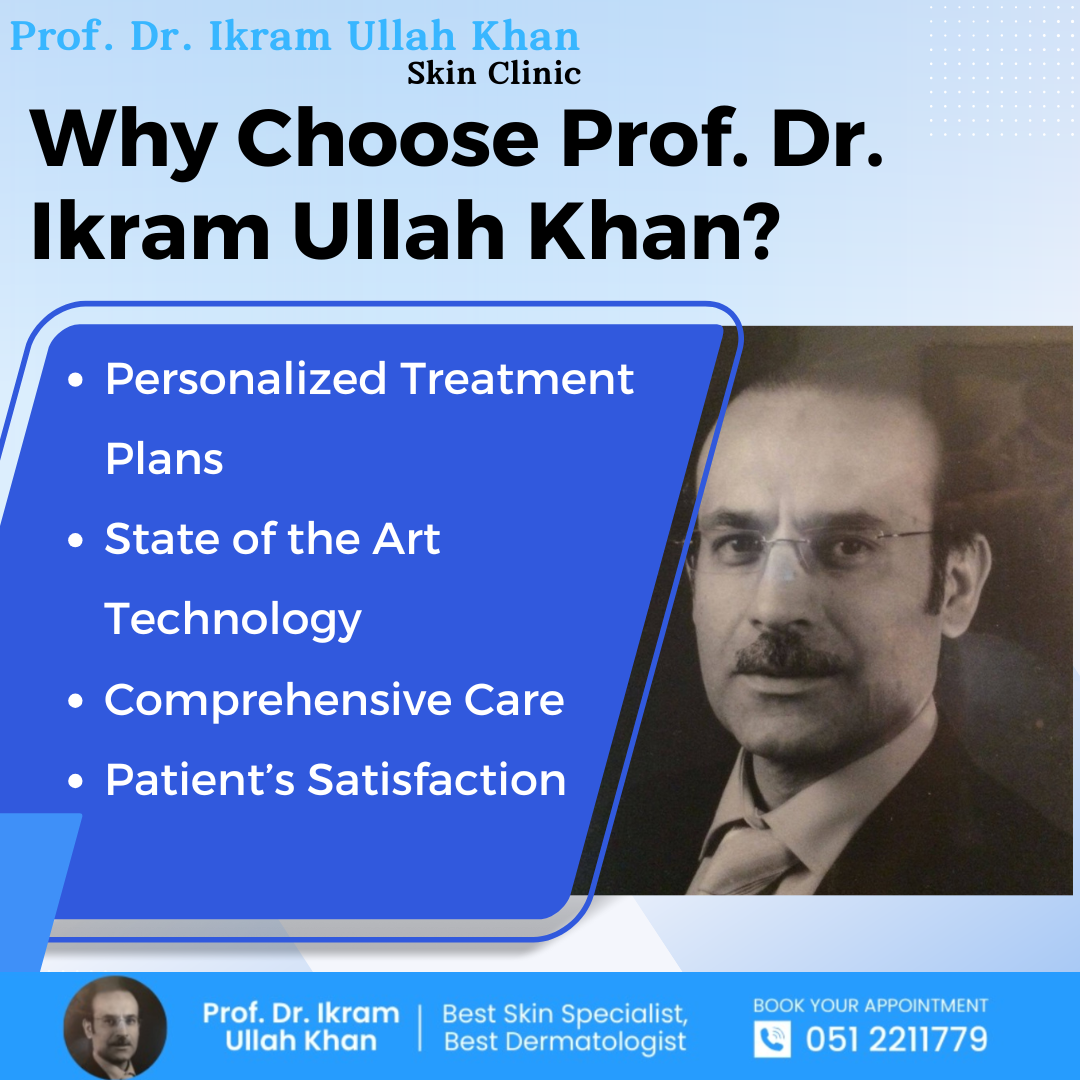 Why Prof. Dr. Ikram Ullah Khan for Acne Treatment