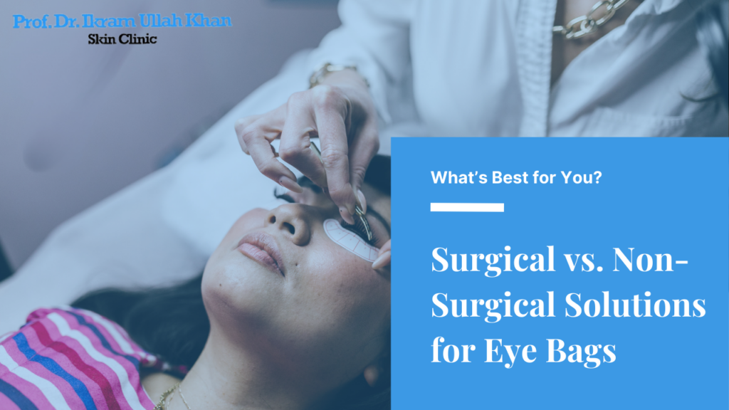 Surgical vs. Non-Surgical Solutions for Eye Bags: What’s Best for You?